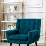 Modern Velvet Accent Chair