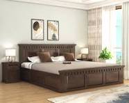 Wooden King Size Bed